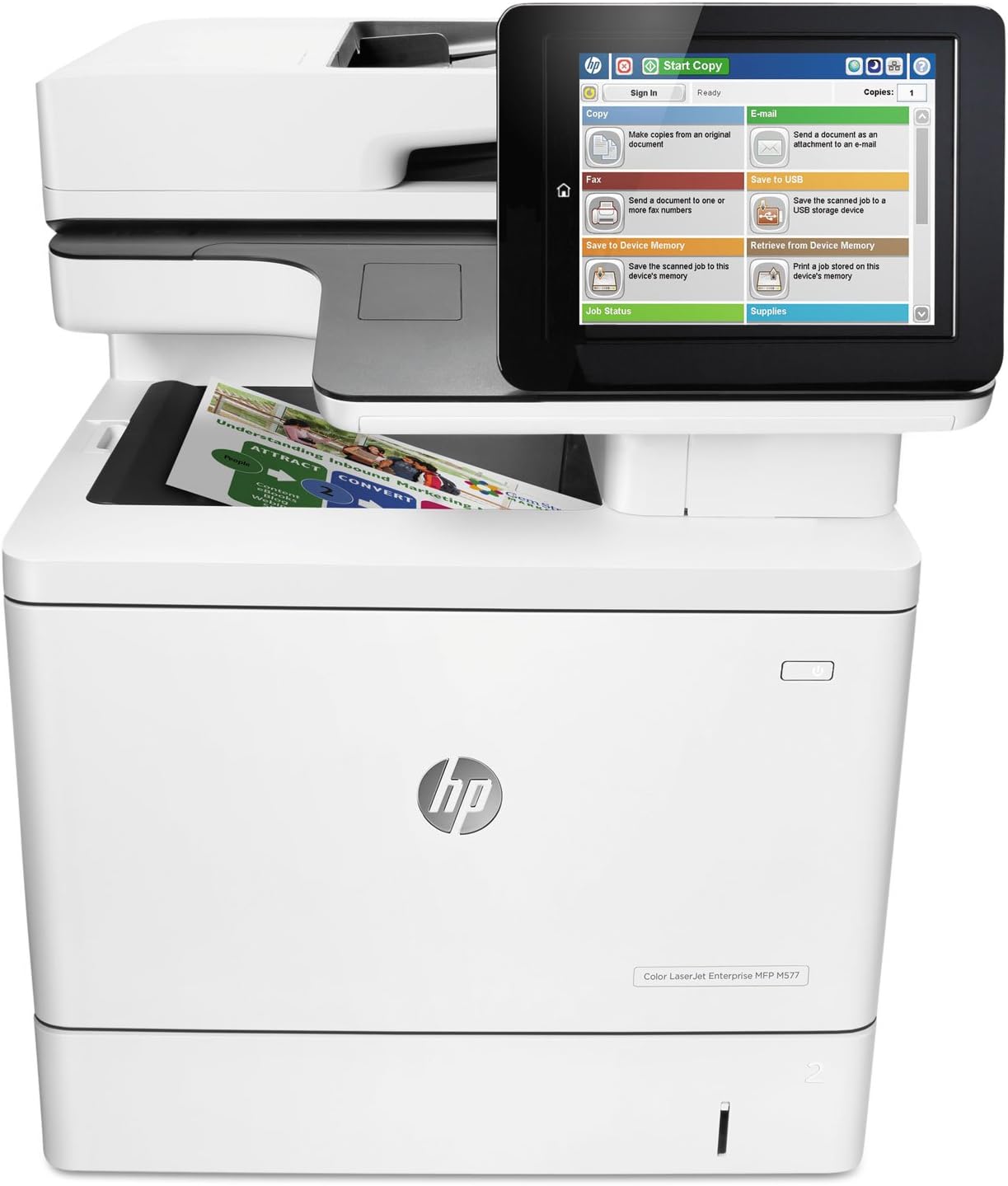 پرینتر استوک HP Color LaserJet Enterprise MFP M577dn